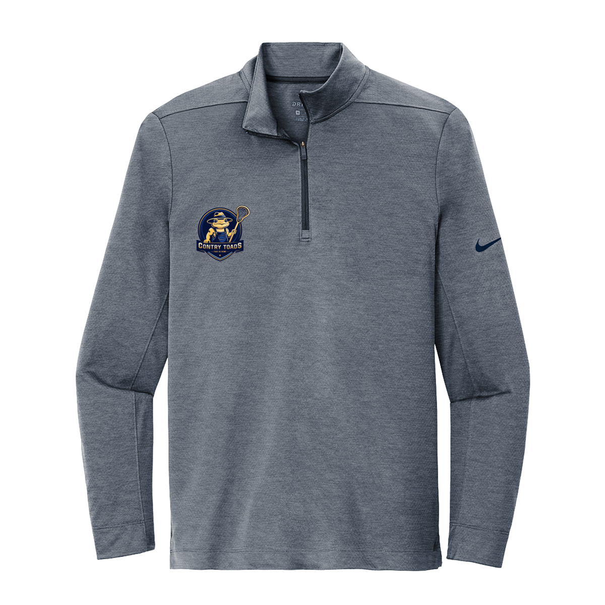 Adult Country Toads Lacrosse Nike Dry 1/2 Zip Cover Up