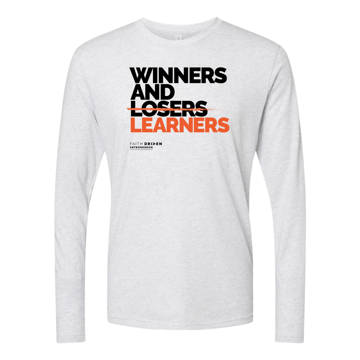 Adult Next Level Tri-Blend Long Sleeve - Learners (B)