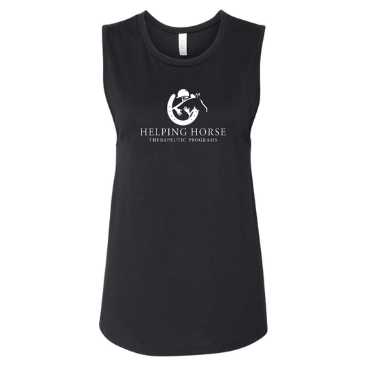 Women's Helping Horse Bella Canvas Jersey Muscle Tank