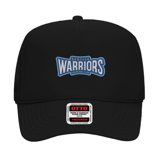 Warriors Otto 5-Panel Crown Mesh Back Trucker Hat