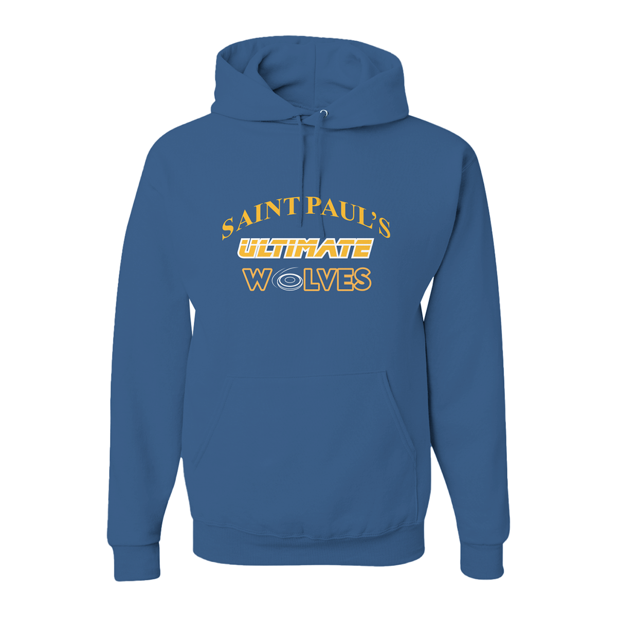 Adult St. Paul’s Ultimate Frisbee Jerzees Nublend Hoodie