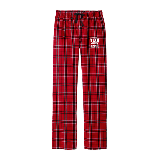 Adult Utah Summit LC District Flannel Plaid Pant