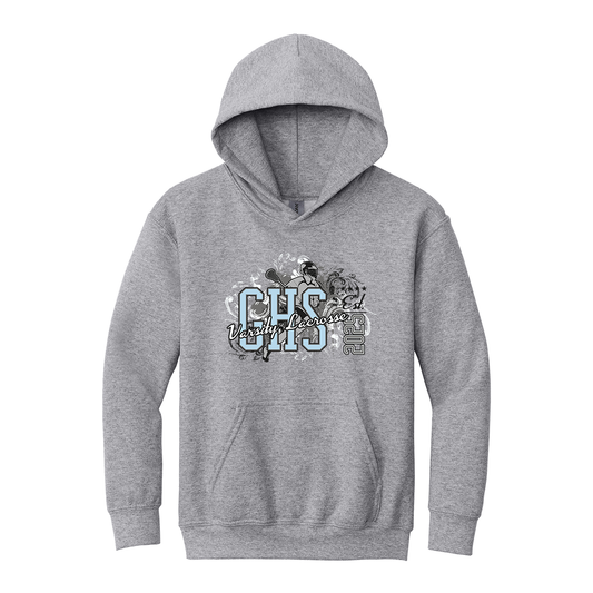 Youth Gibbs Lacrosse Gildan Hoodie