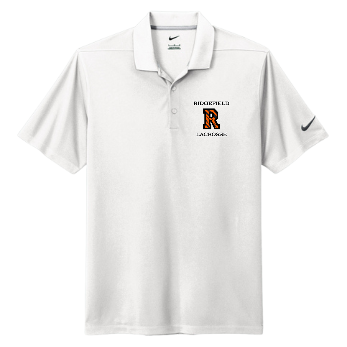Adult Ridgefield Lacrosse Nike Dri-FIT Micro Pique 2.0 Polo