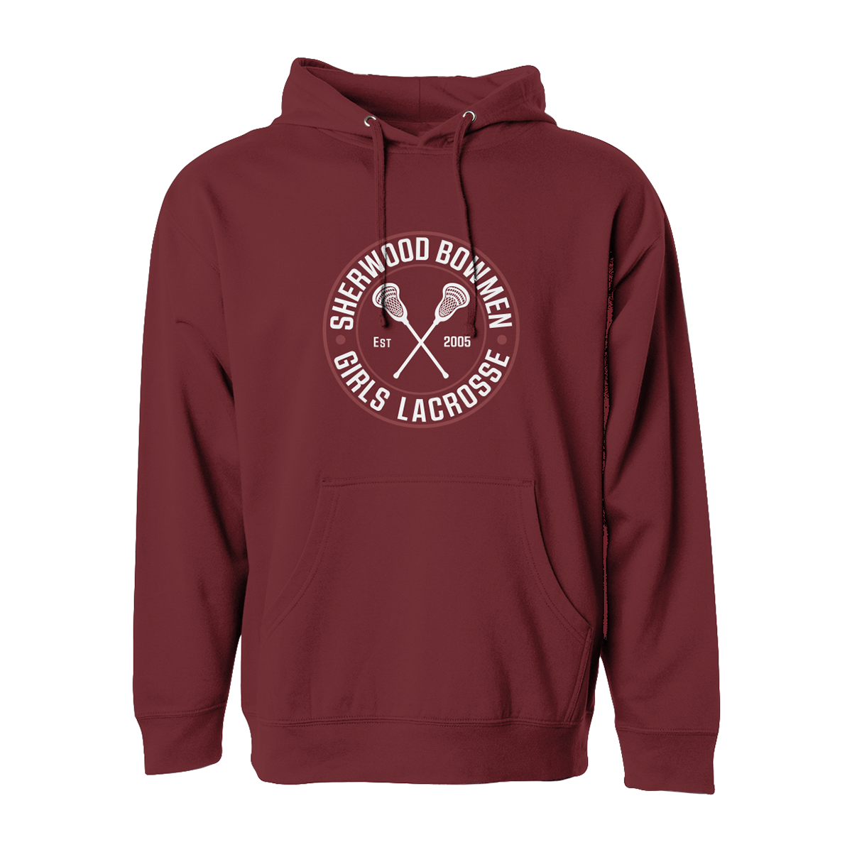 Adult Sherwood HS Lacrosse ITC Midweight Hoodie