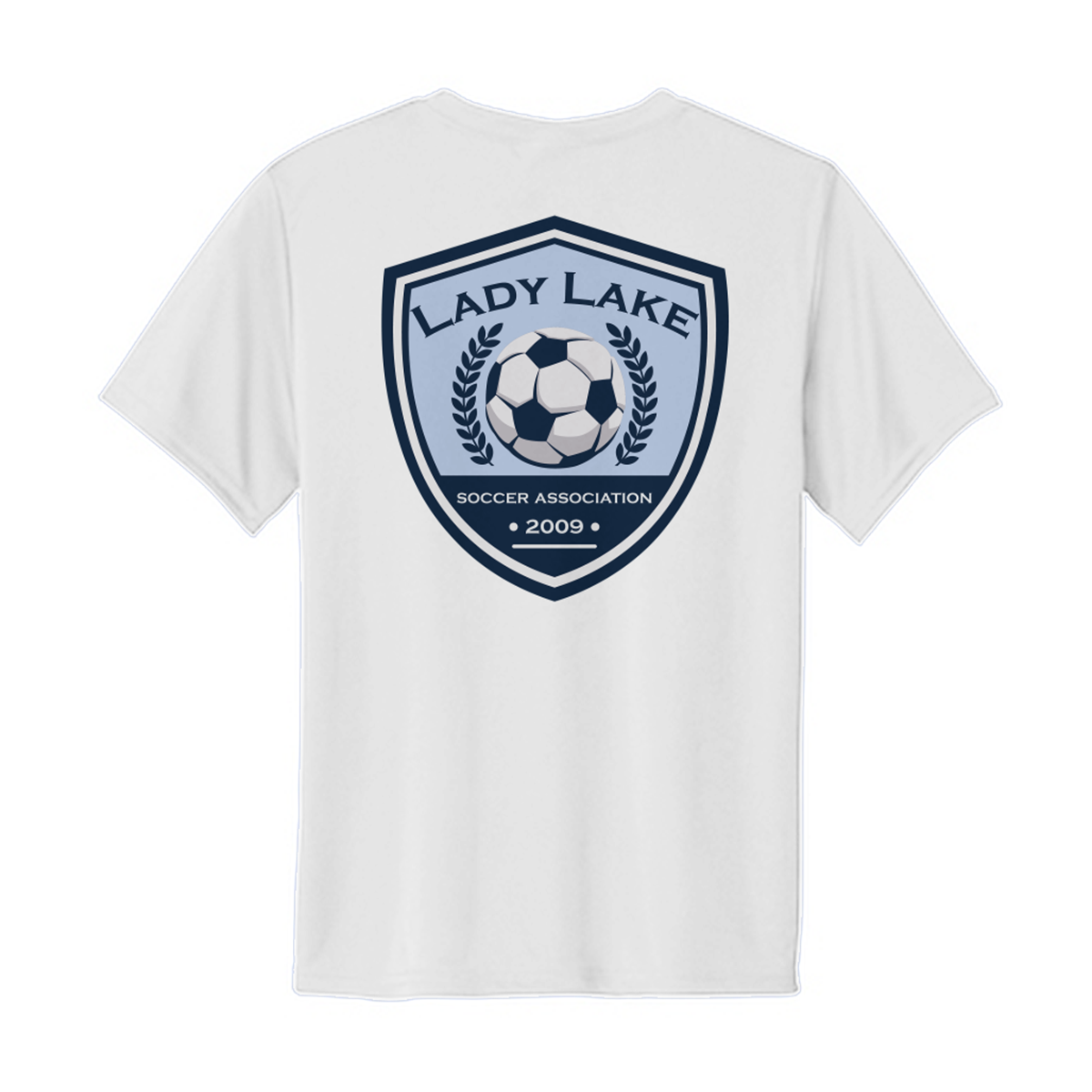 Youth Lady Lake Soccer Association Performance T-Shirt