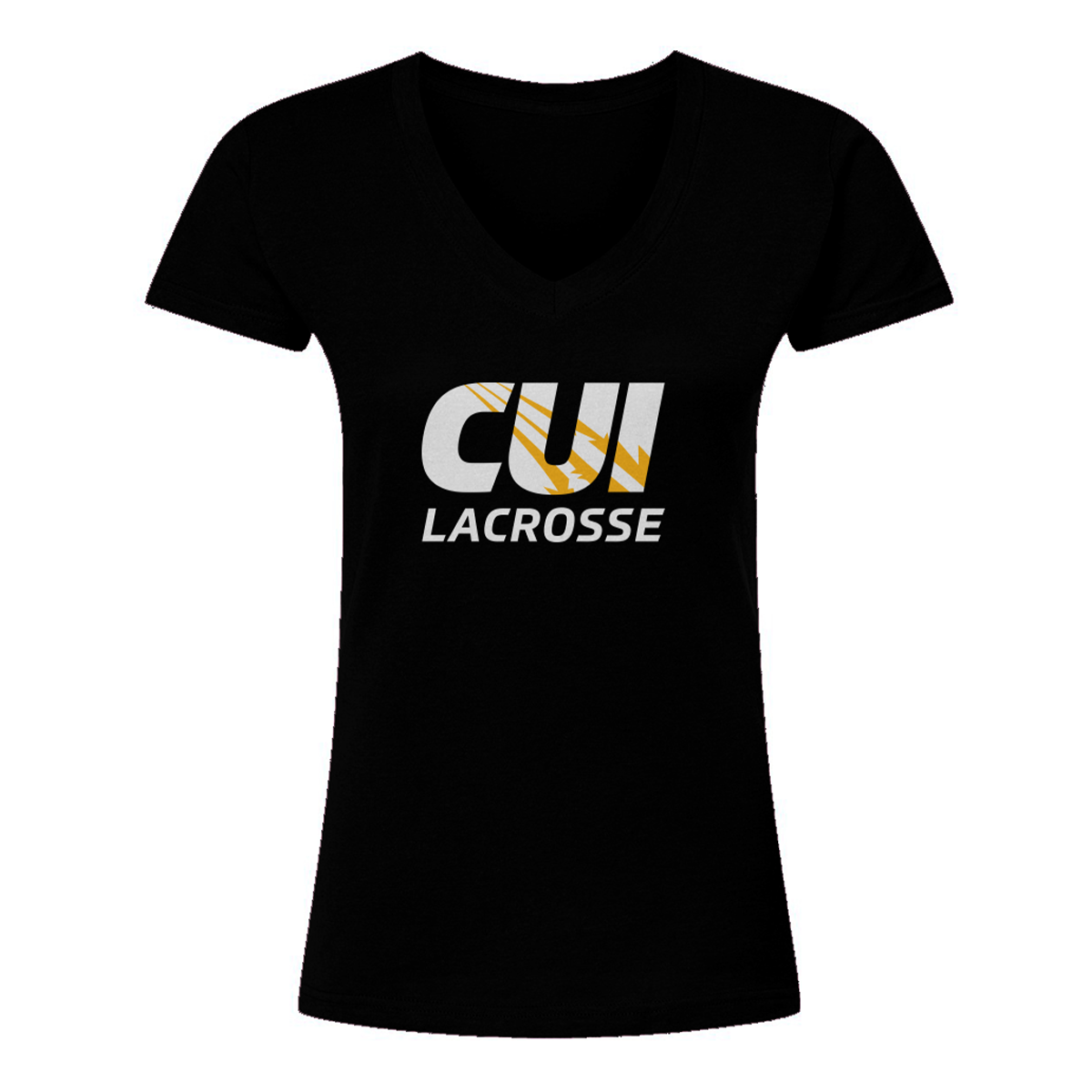 Women's CUI Lax Tultex V-Neck T-Shirt