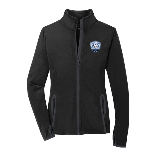 Women's Lady Lake Soccer Association Sport-Tek Stretch Full Zip Jacket