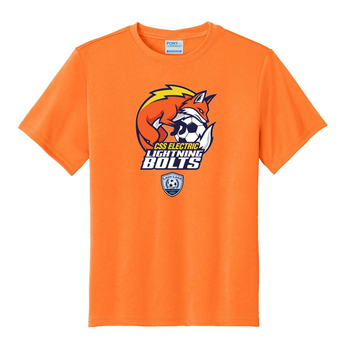 Youth Lightning Bolts Performance T-Shirt