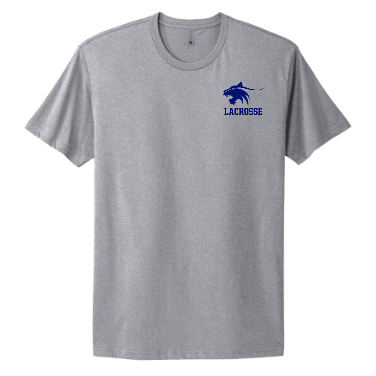Adult Springdale Wildcats Lacrosse Lacrosse Next Level Cotton T-Shirt