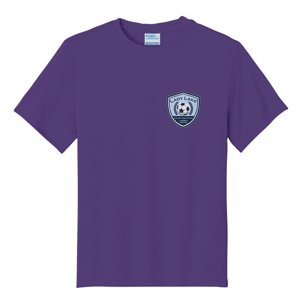Youth Lady Lake Soccer Association Performance T-Shirt