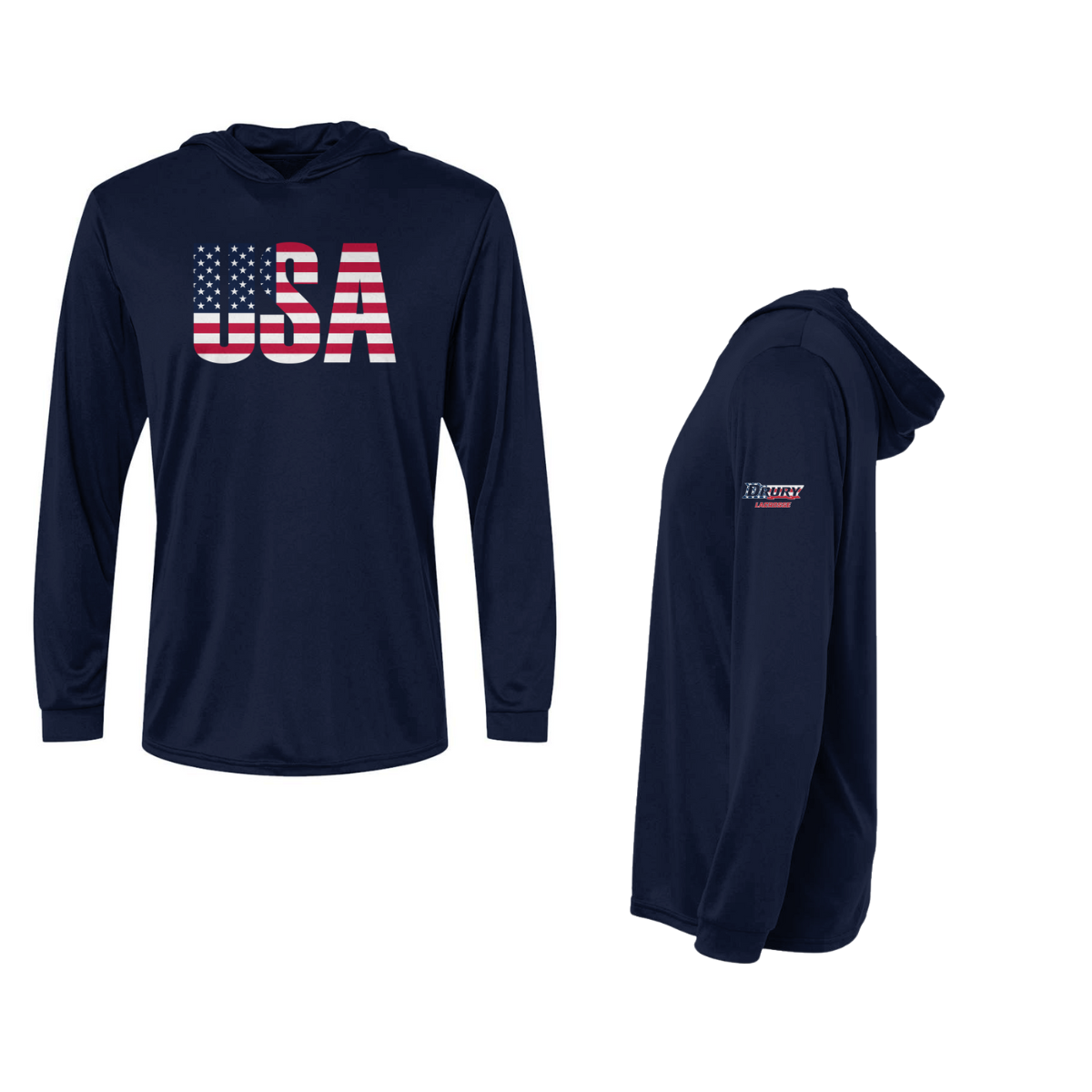 Adult Drury Lacrosse Bahama Sun Hoodie