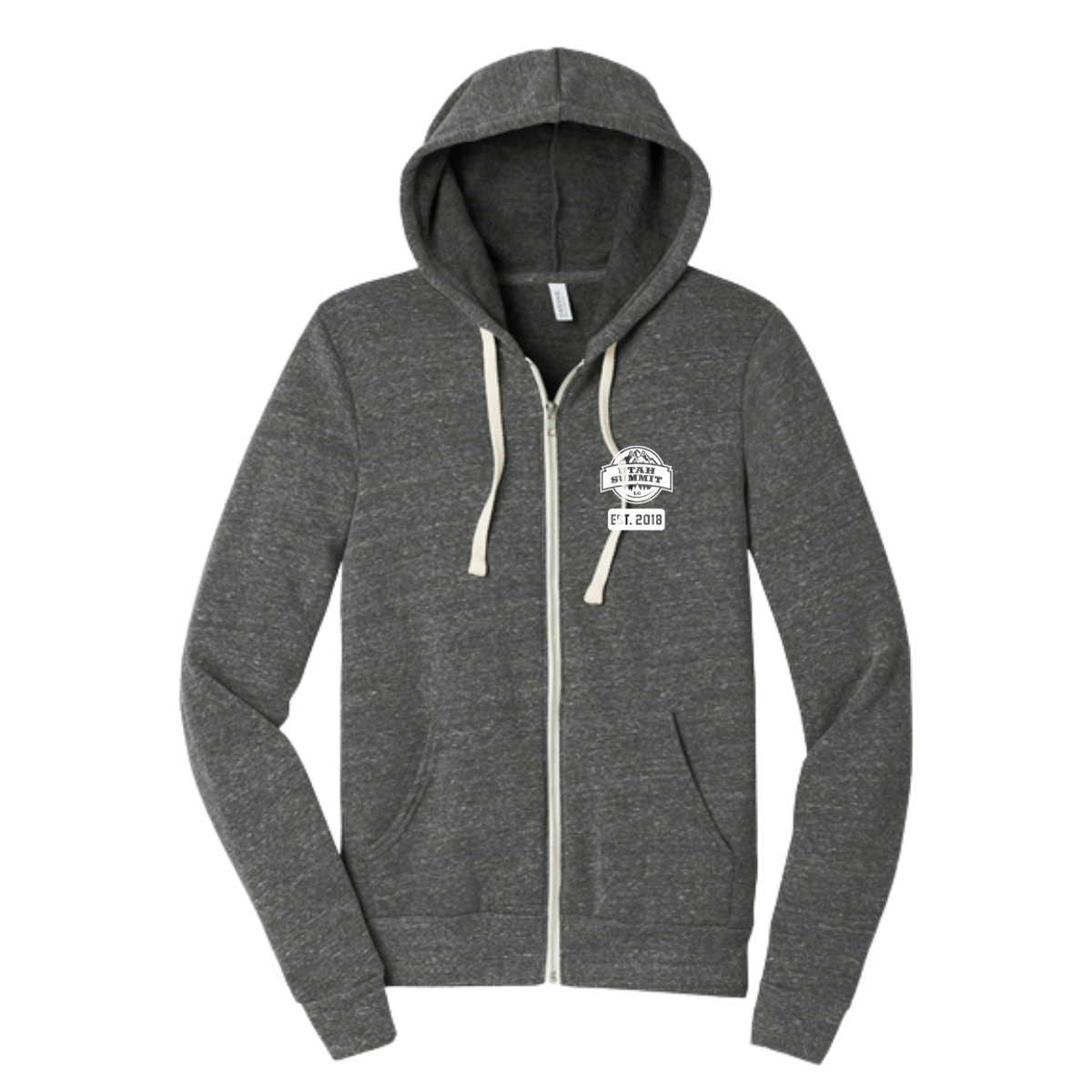 Adult Utah Summit LC Bella + Canvas Triblend Full Zip Hoodie