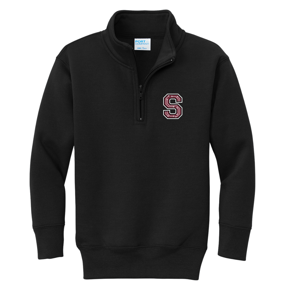 Youth STAB Robotics Port & Company Fleece 1/4-Zip Pullover