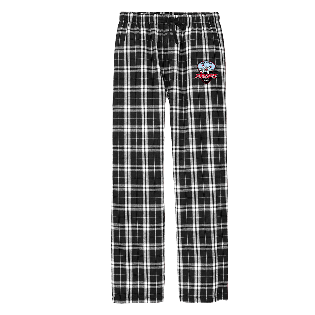Adult Seattle Props District Flannel Plaid Pant