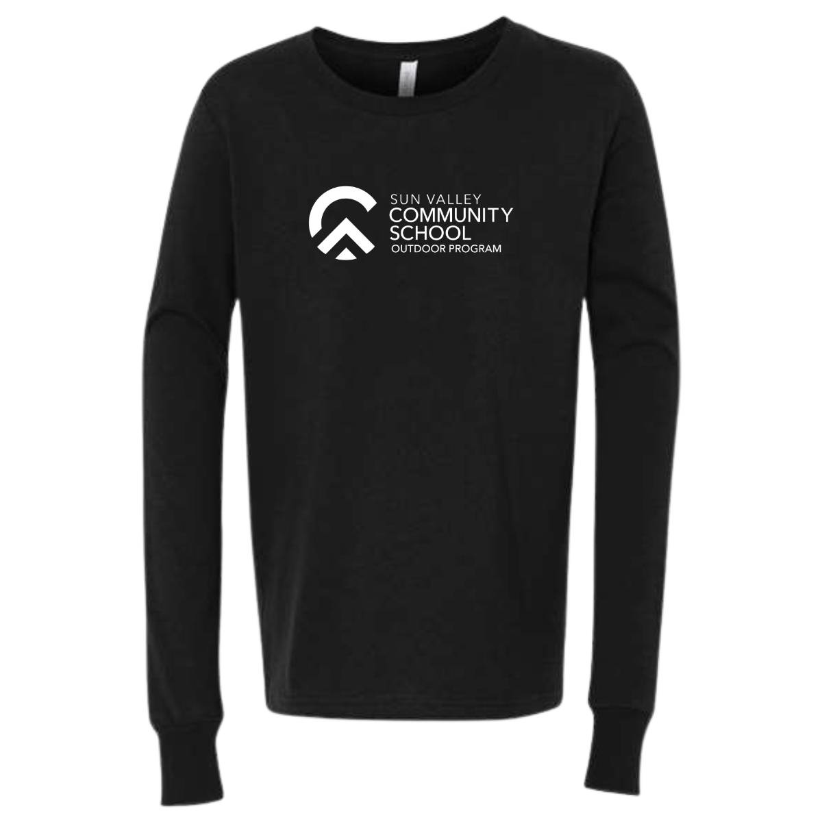 Youth Sun Valley Community School Bella+Canvas Long Sleeve T-Shirt