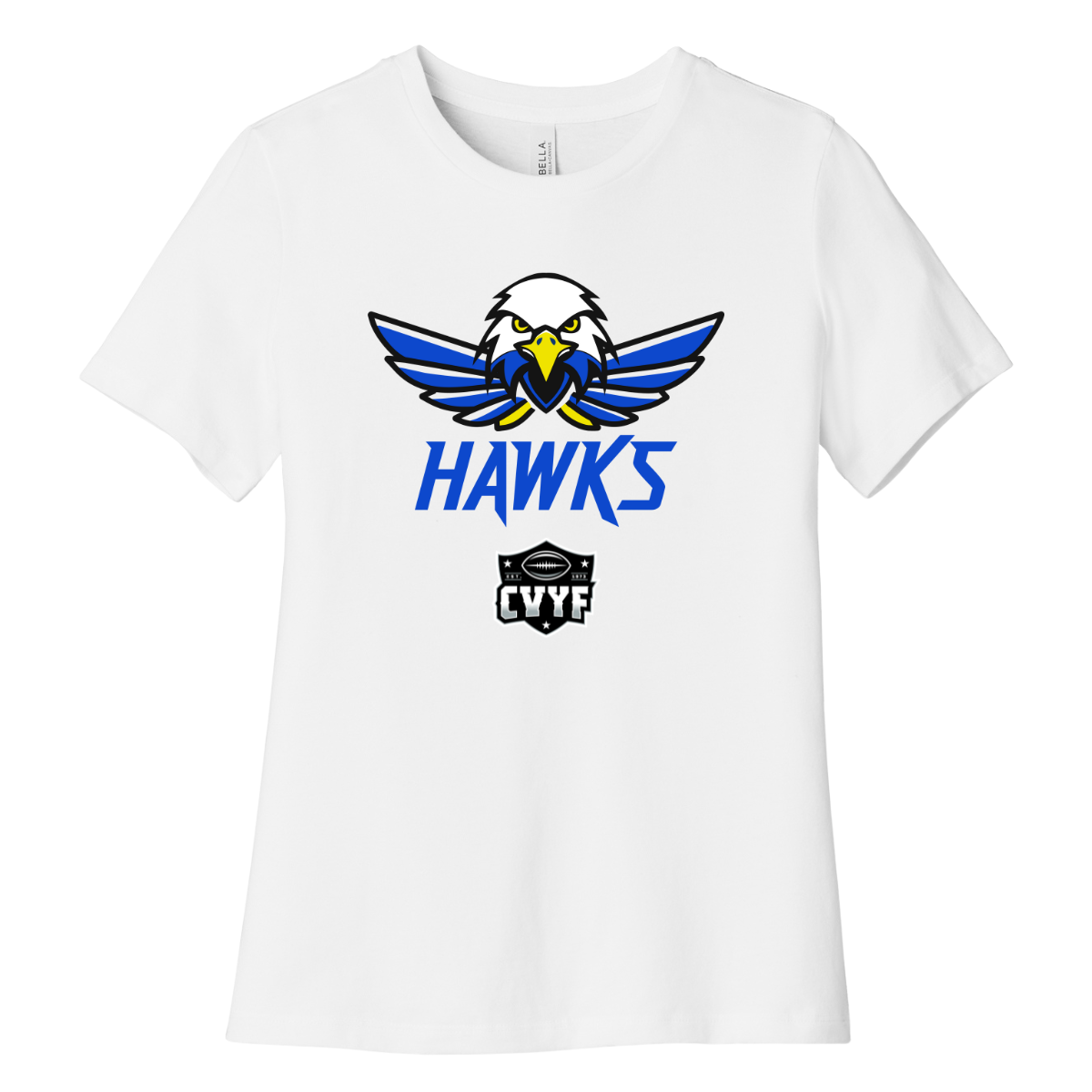 Women's Hawks Bella + Canvas Relaxed Jersey T-Shirt