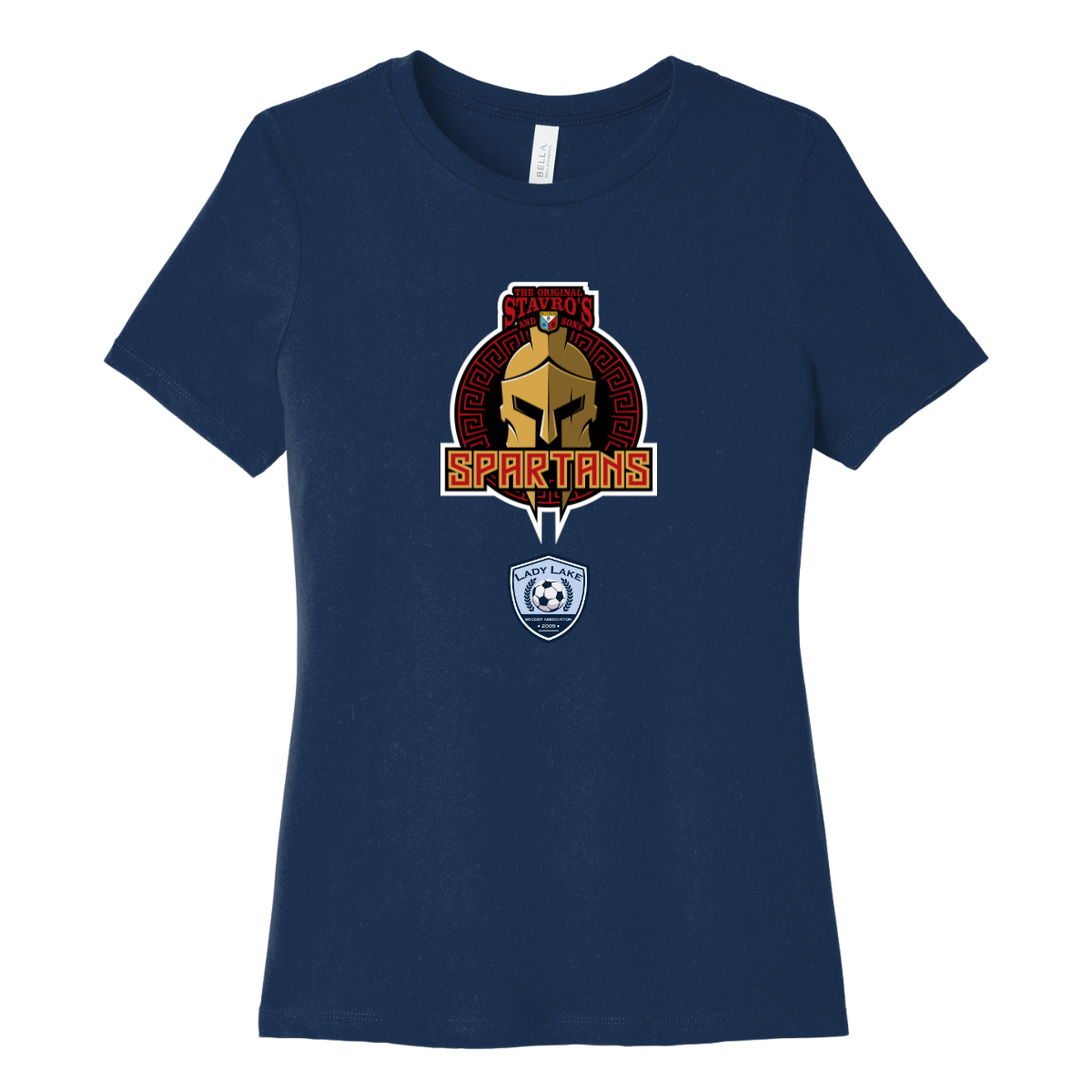 Women’s Spartans Bella + Canvas Relaxed Jersey T-Shirt