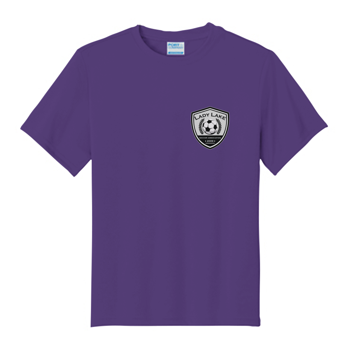 Youth Lady Lake Soccer Association Performance T-Shirt