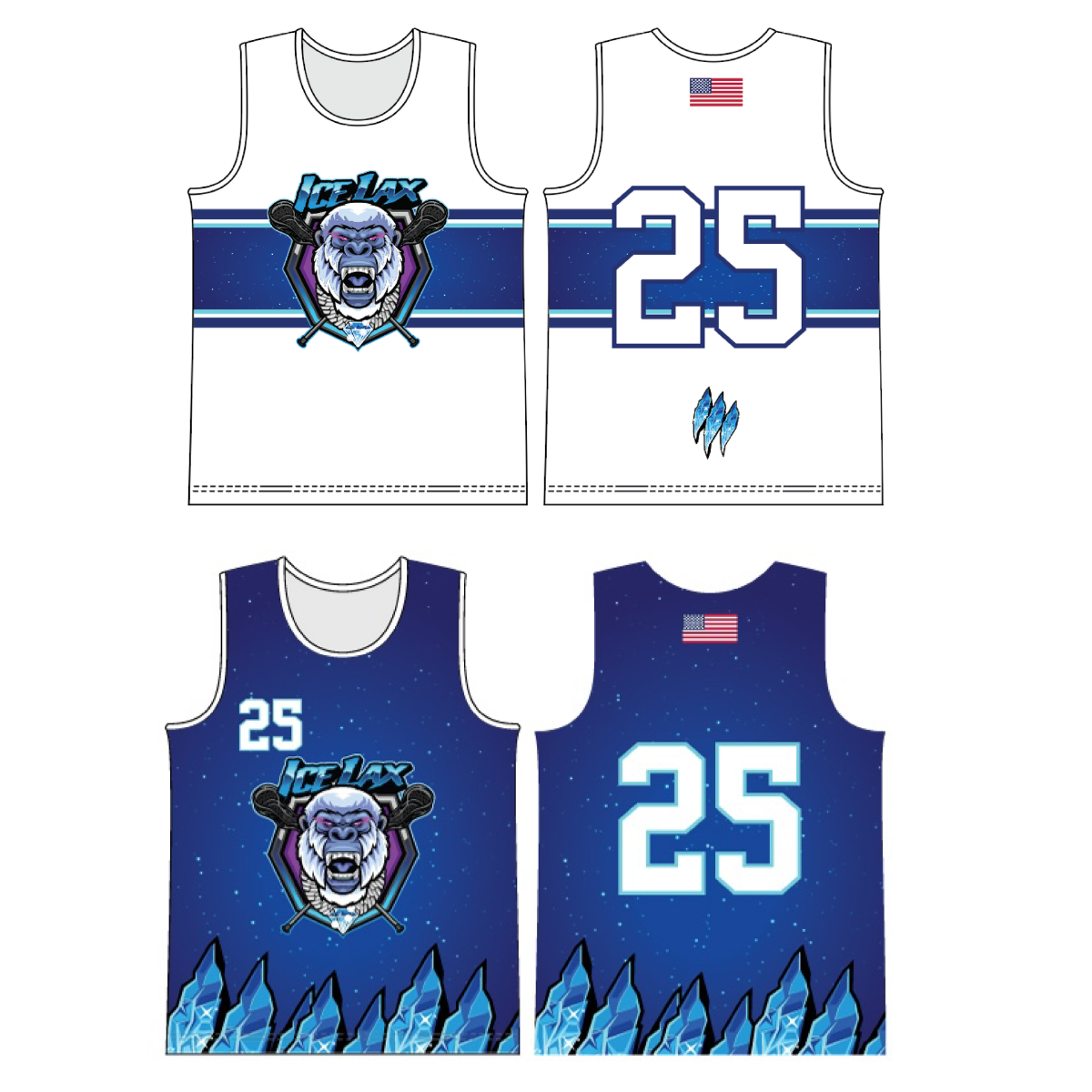 ICE LAX Game Reversible - U12
