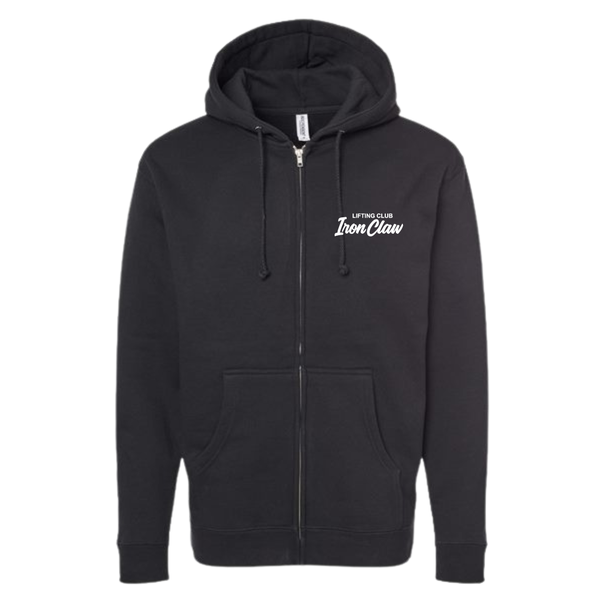 Adult Iron Claw Independent Zip Heavyweight Hoodie