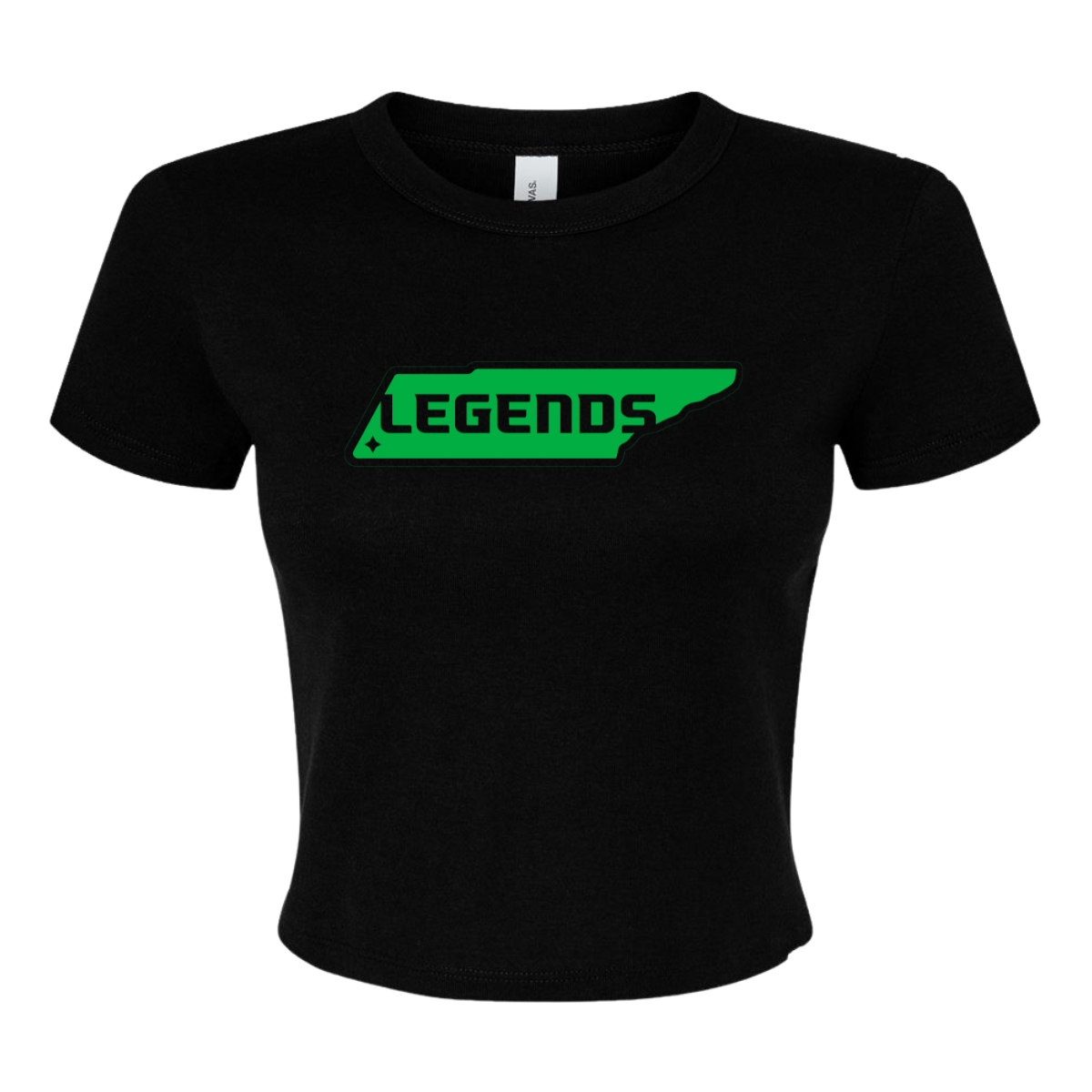 Women's Germantown Legends Bella + Canvas Micro Rib Baby Tee