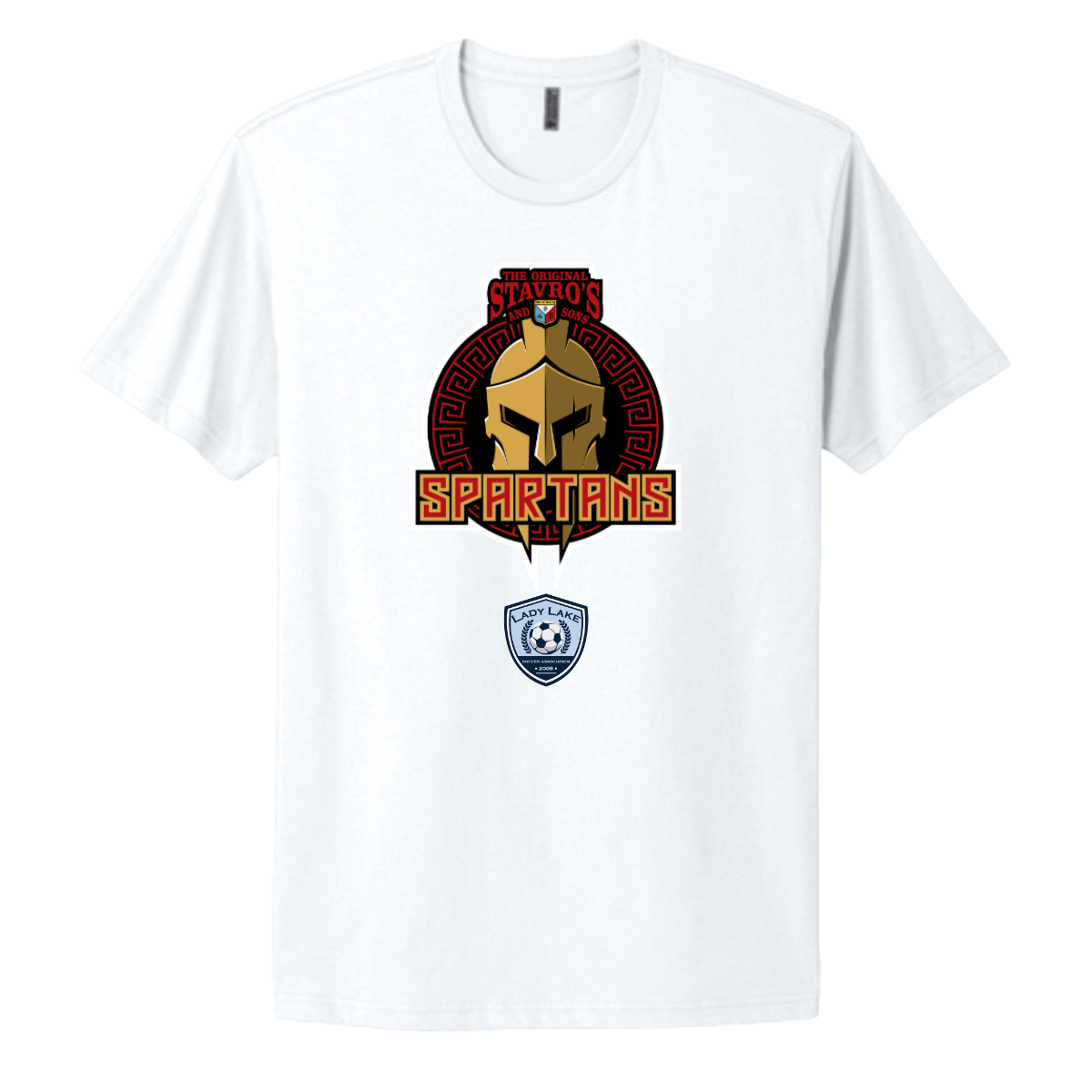 Adult Spartans Next Level Cotton T-Shirt