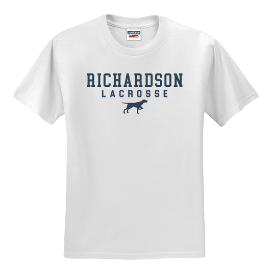 Adult Richardson Lacrosse Dri-Power Blend T-Shirt
