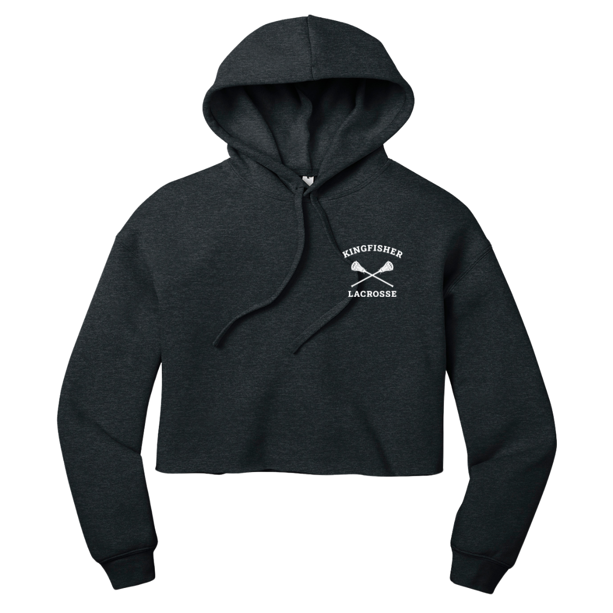 Women's Kingfisher Bella + Canvas Cropped Hoodie