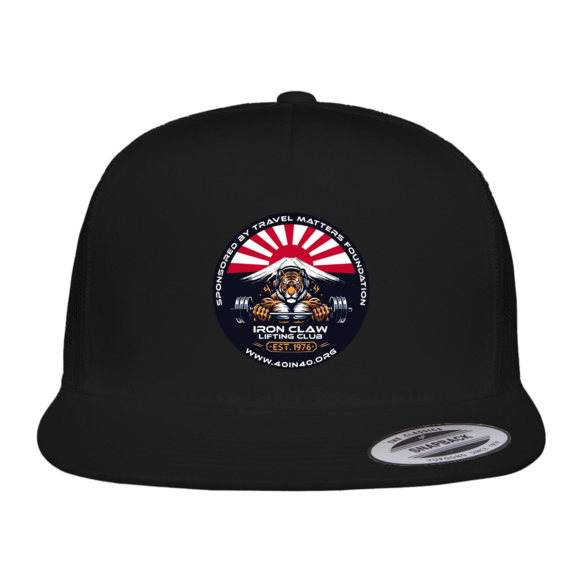 Iron Claw Snapback Trucker Cap