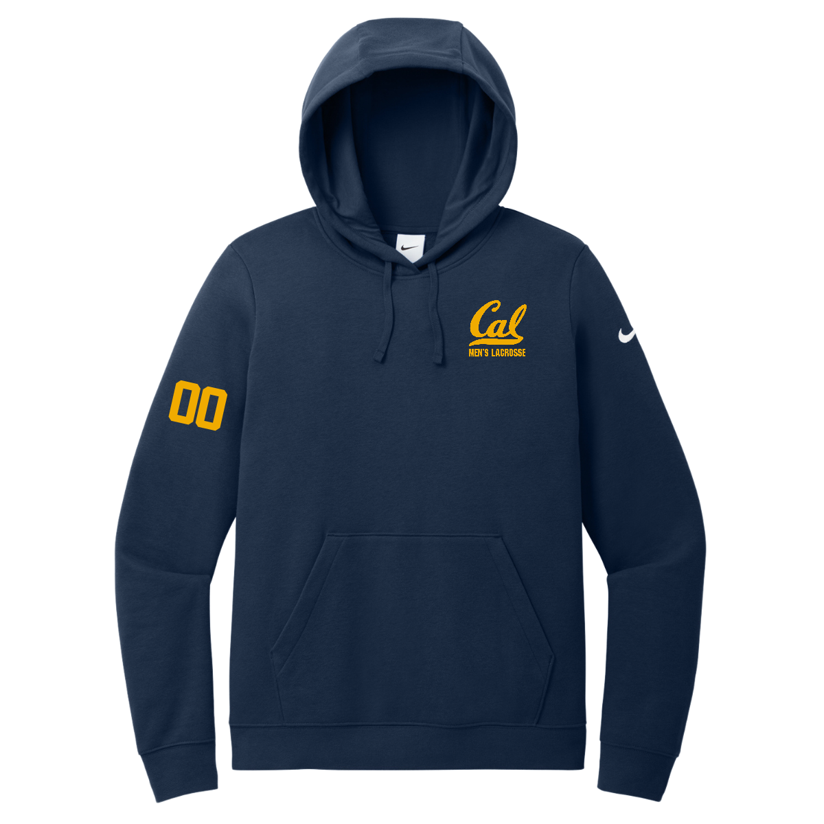 Women's Cal Men's Lacrosse Nike Club Fleece Hoodie