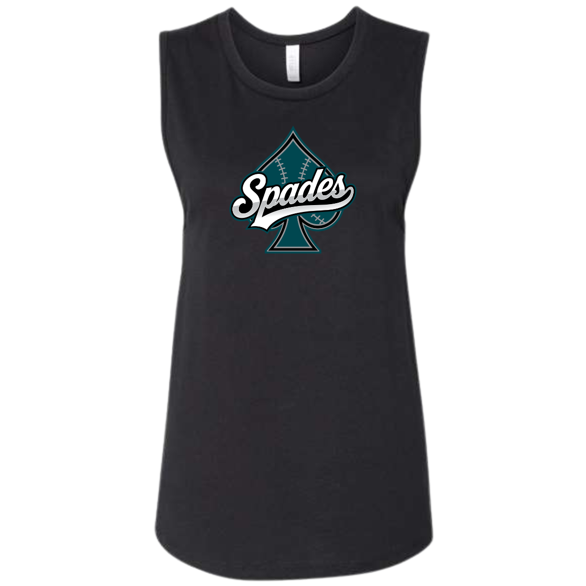 Women's South Bay Spades Bella + Canvas Jersey Muscle Tank