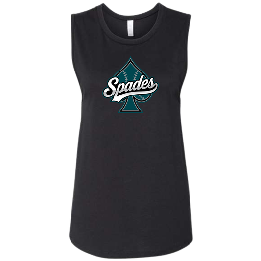 Women's South Bay Spades Bella + Canvas Jersey Muscle Tank