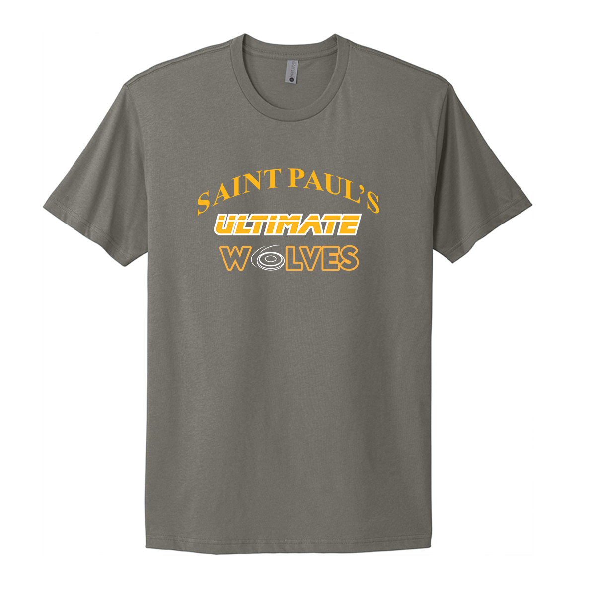 Adult St. Paul’s Ultimate Frisbee Next Level Cotton T-Shirt1
