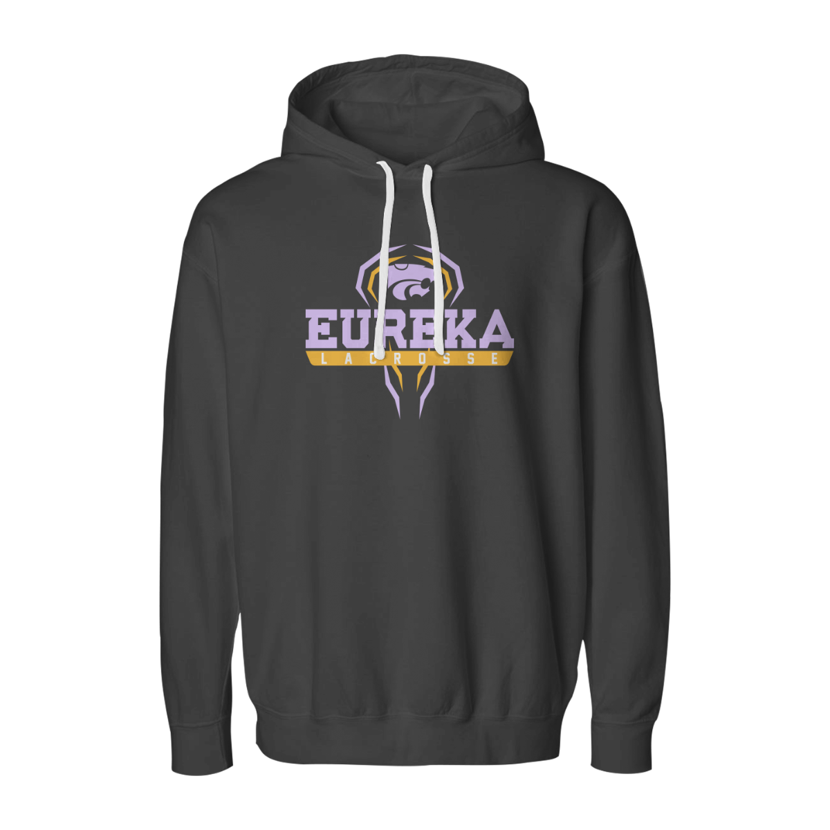 Adult Eureka Lacrosse Comfort Colors Lightweight Hoodie