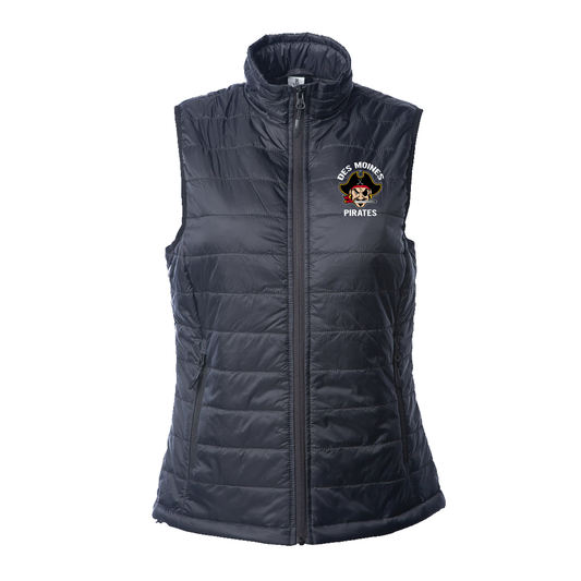 Women's Pirates Puffer Vest