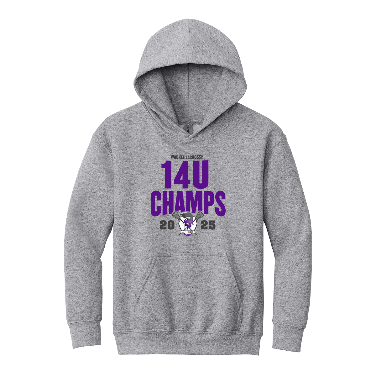 Youth Waukee Lacrosse Gildan Hoodie