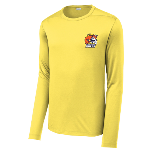 Adult Lightning Bolts Sport-Tek Posi UV Pro LS Tee