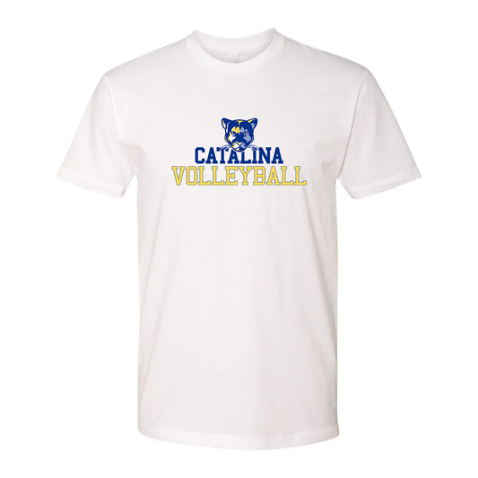 Adult Catalina Volleyball Next Level Cotton T-Shirt