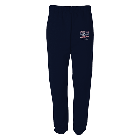 Adult Mustangs Lacrosse Jerzees Blend Sweatpants