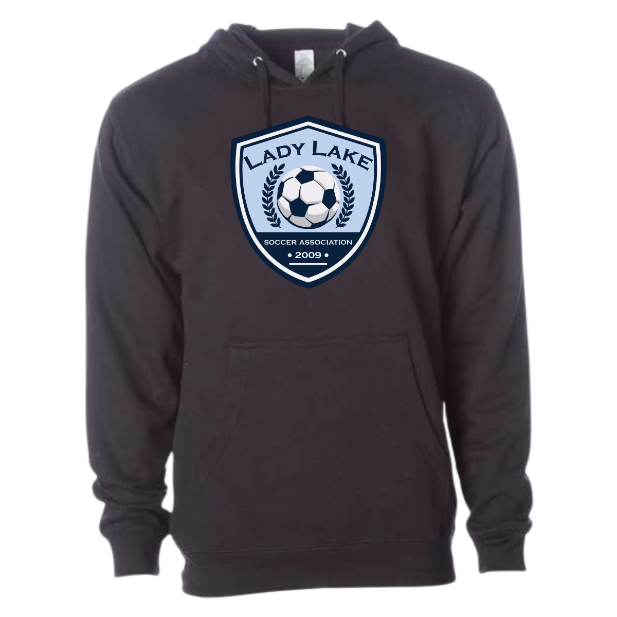 Adult Lady Lake Soccer Association ITC Midweight Hoodie
