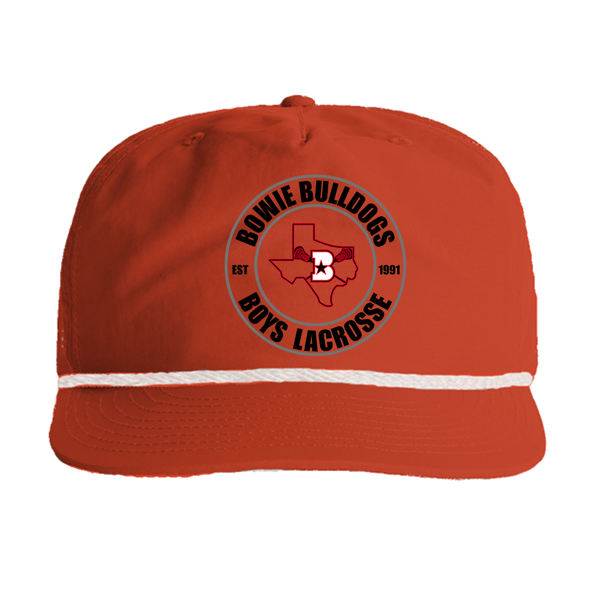Bowie Bulldogs Surf Rope Hat