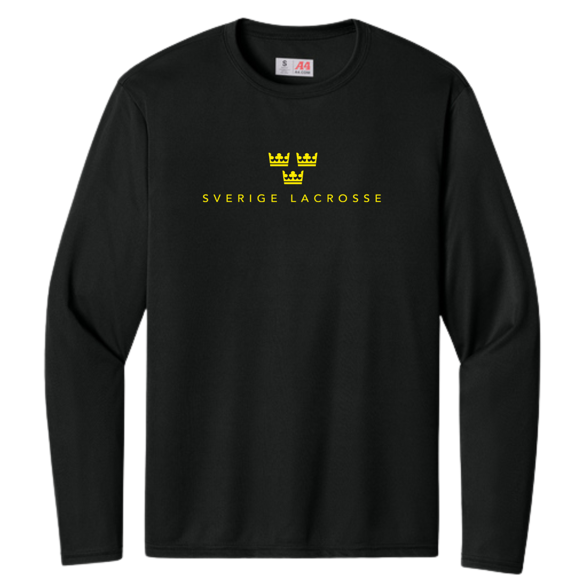 Sweden Lacrosse A4 Cooling Performance Long Sleeve