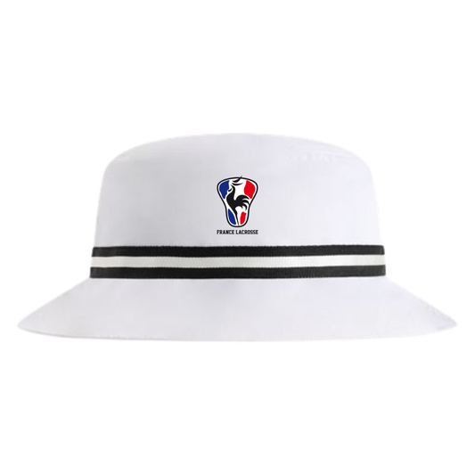 France Lacrosse Oxford Performance Bucket Hat