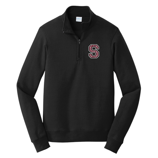 Adult STAB Robotics Port & Company Fleece 1/4-Zip Pullover Sweatshirt
