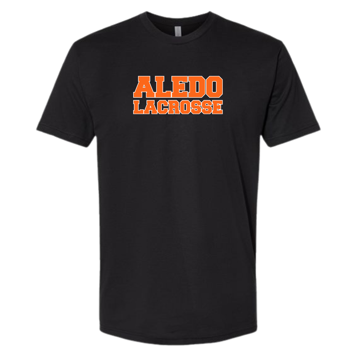 Adult Aledo Lacrosse Next Level Cotton T-Shirt