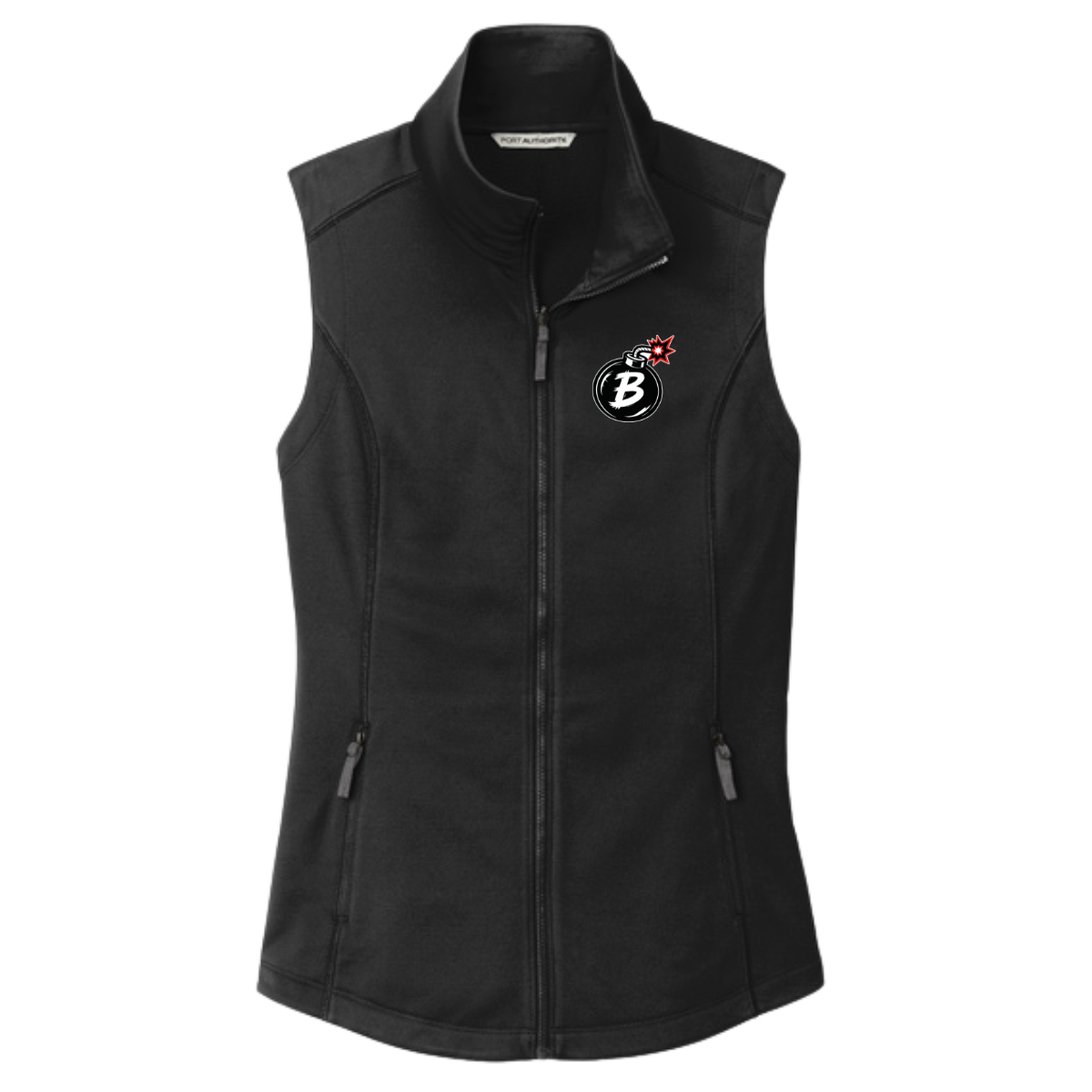 Women's Lowcountry bombers Port Authority Smooth Fleece Vest
