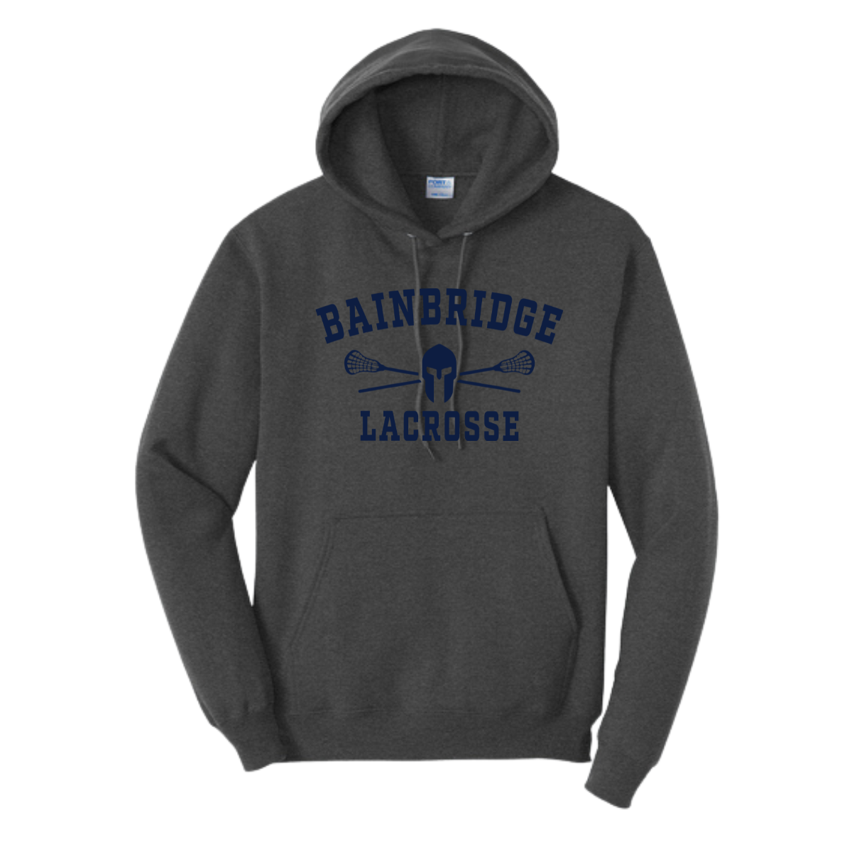Adult Bainbridge Boys Lacrosse Port & Company Fleece Hoodie