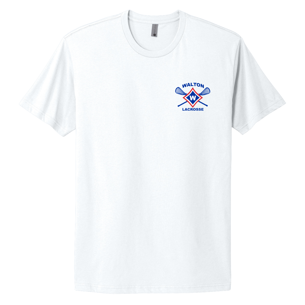 Adult Walton Girls Lacrosse Next Level Cotton T-Shirt