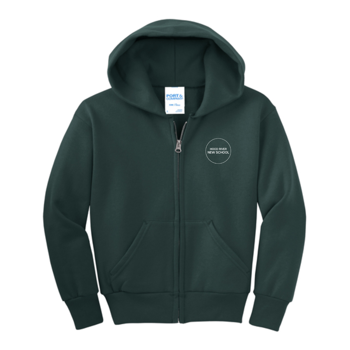 Youth Hood River New School Full Zip Fleece Hoodie